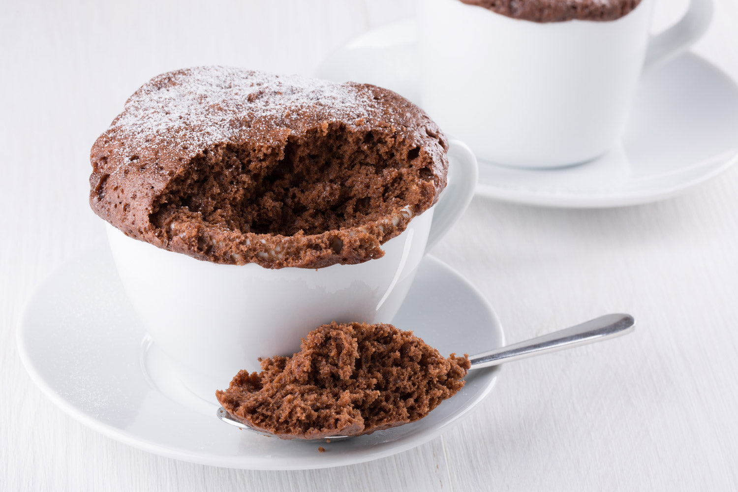 Fudge Chocolate Mug Cake featured image