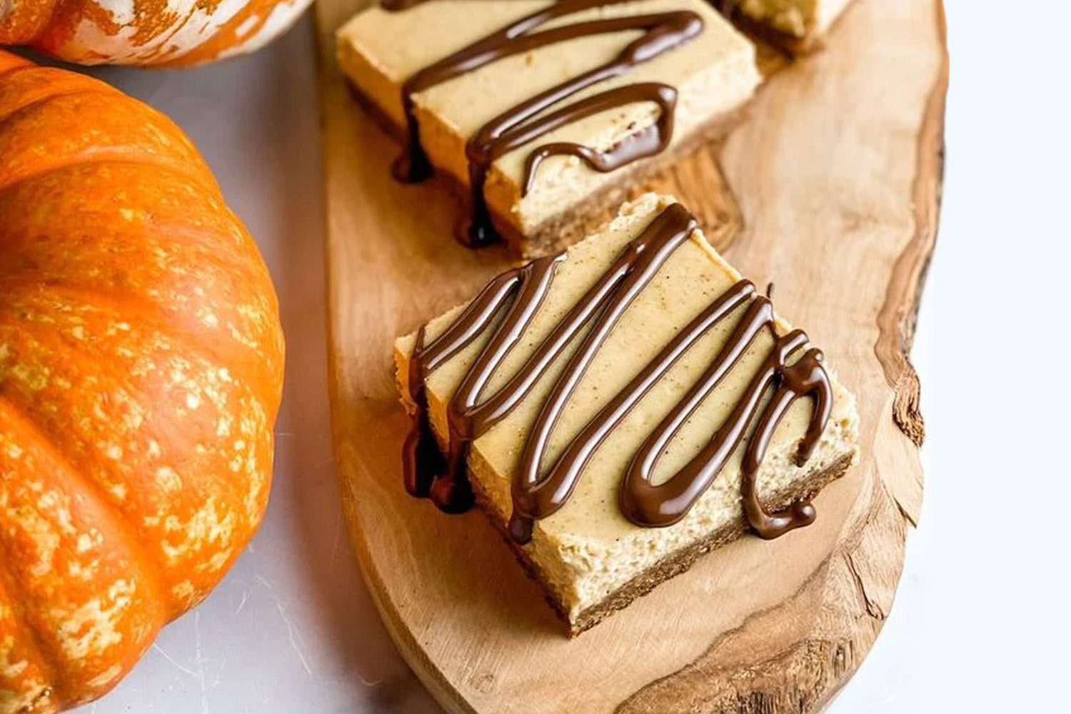 Gingersnap Pumpkin Cheesecake Bars featured image