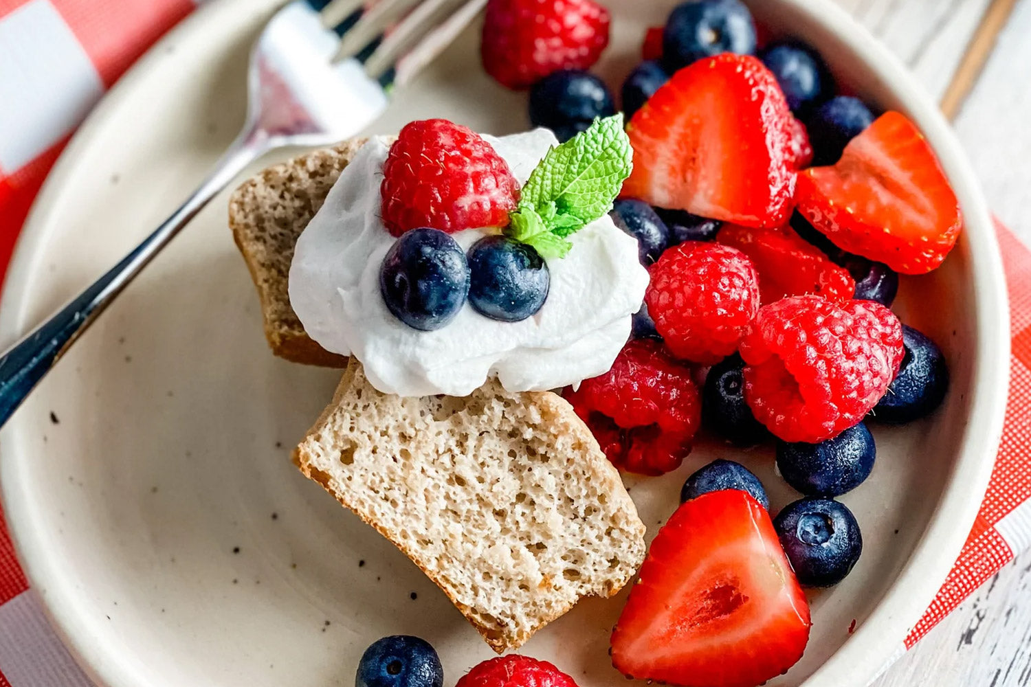 Strawberry Protein Sponge Cakes featured image
