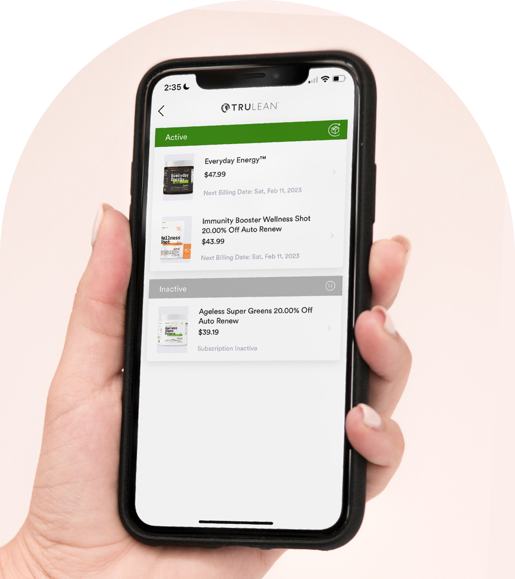 Manage your orders
with ease. image