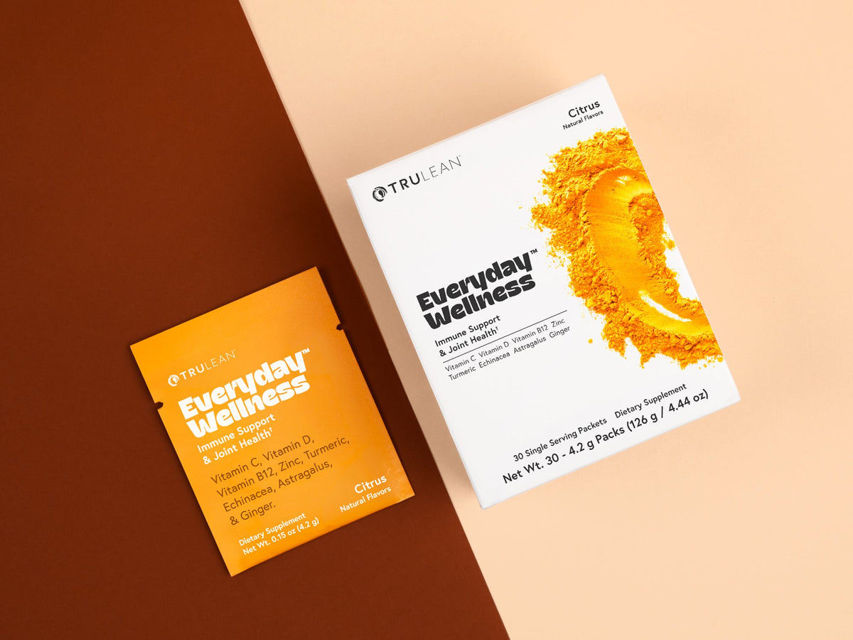 Trulean Everyday Wellness daily wellness shot, 30 single-serve packets